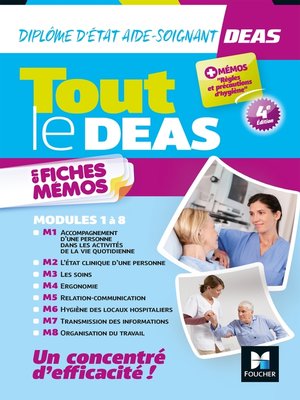cover image of Tout le DEAS en fiches mémos--IFAS--Diplôme Etat Aide-Soignant 4è ed--Révision
